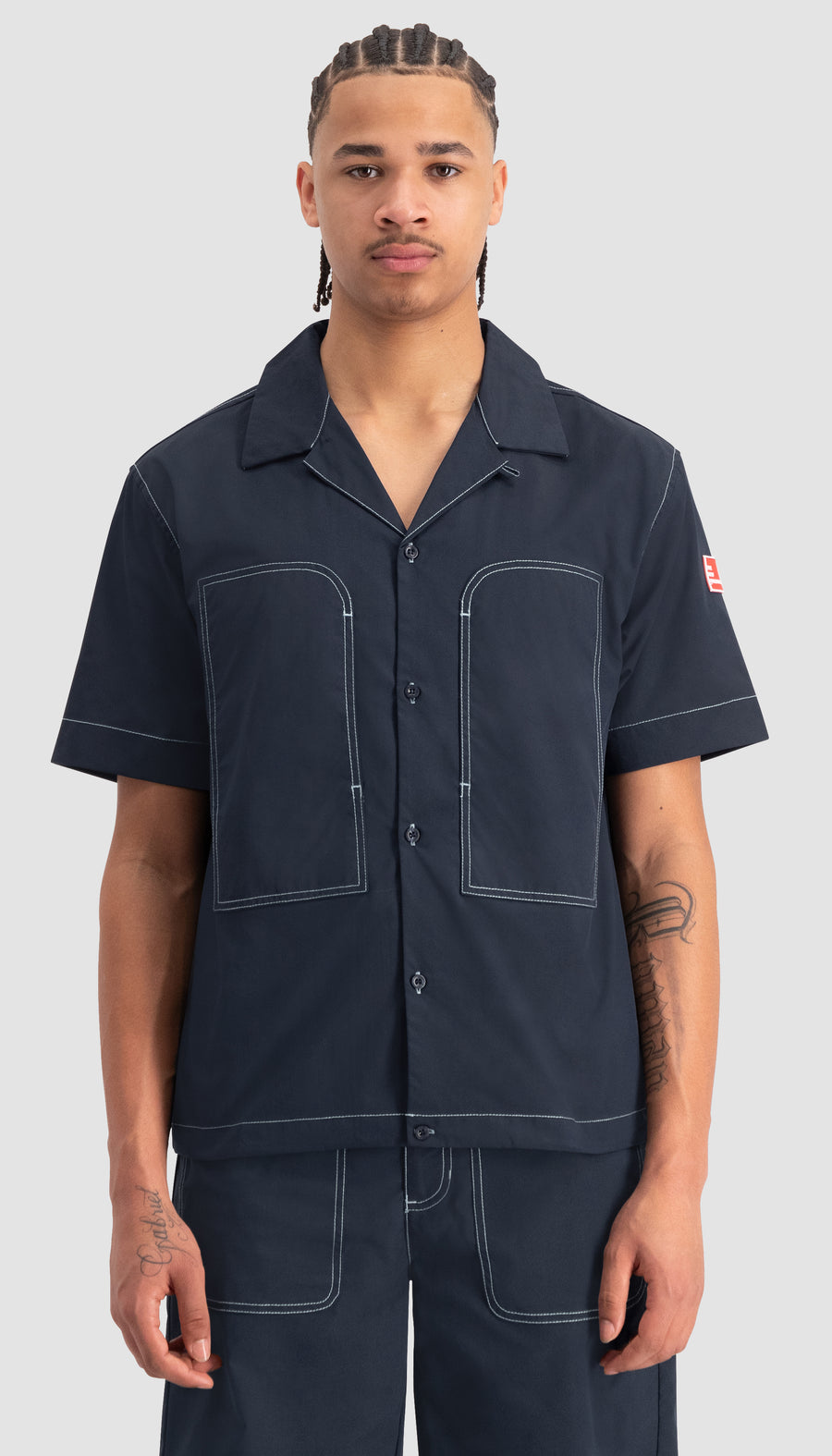 Garage Shirt Stock Navy