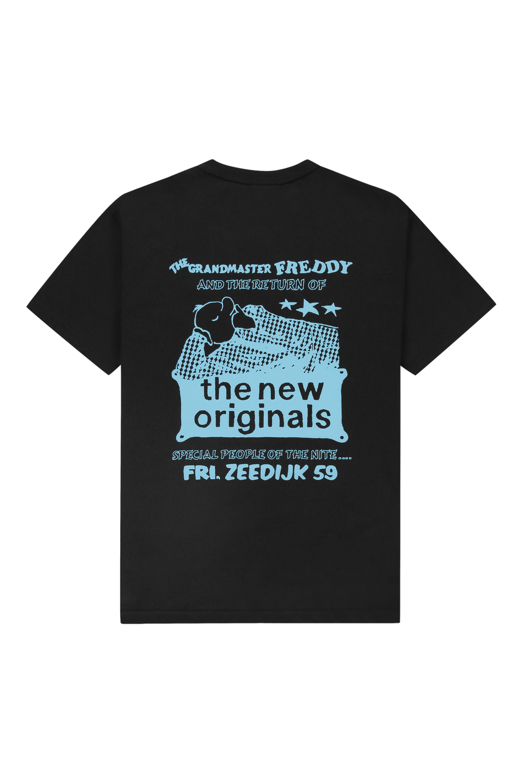 Grandmaster Freddy Tee Black | Black