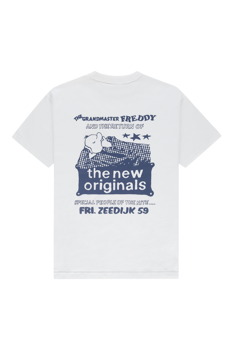 Grandmaster Freddy Tee White