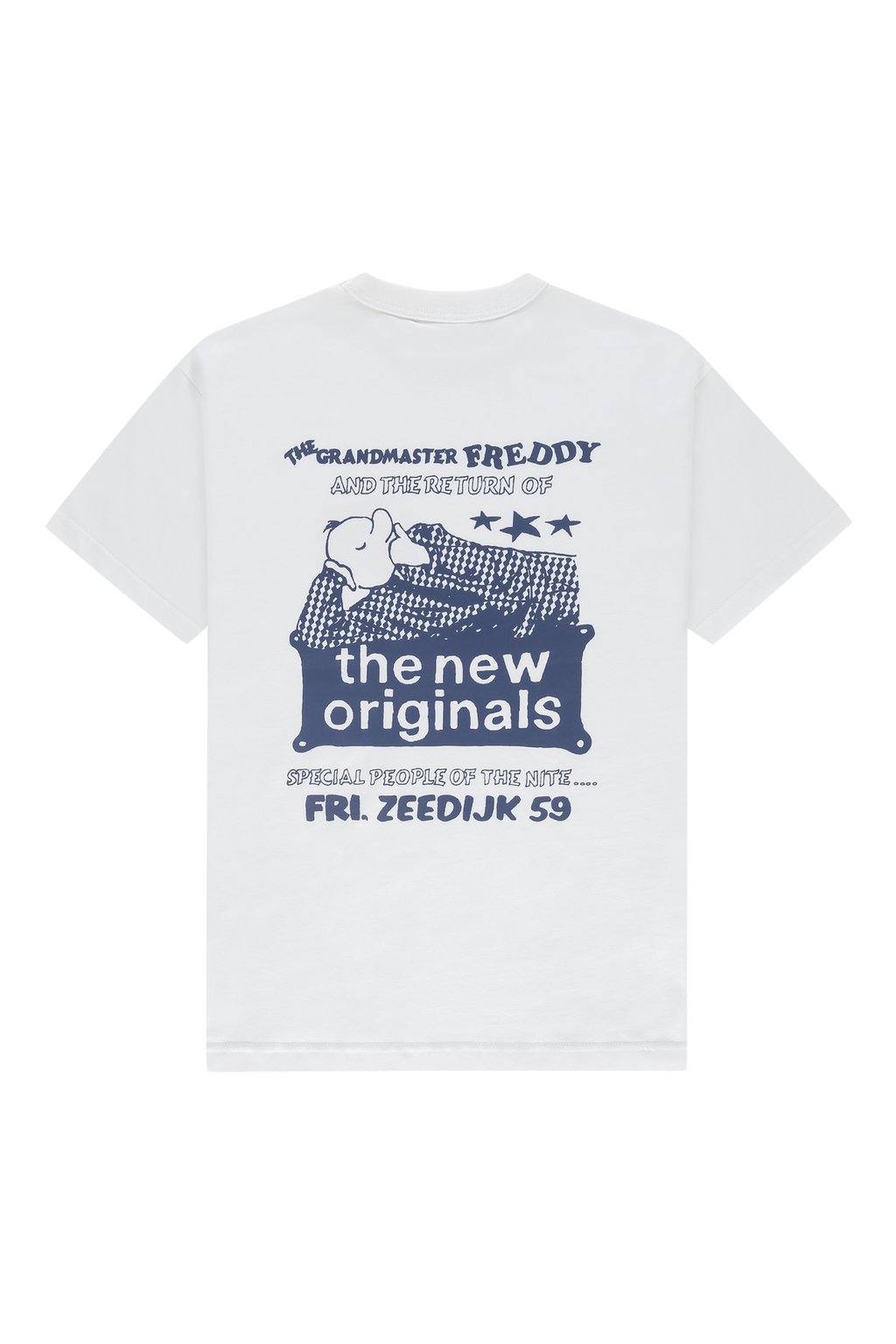 Grandmaster Freddy Tee White | White