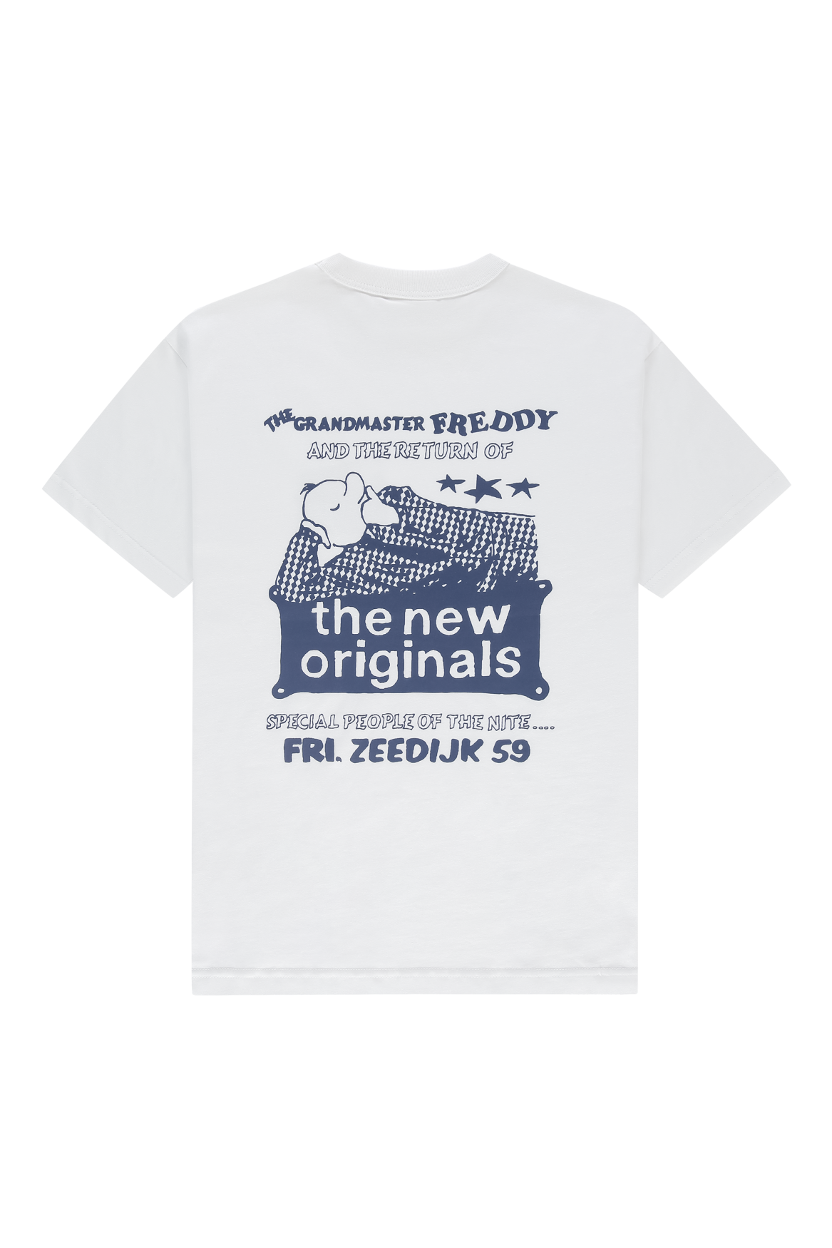 Grandmaster Freddy Tee White | White