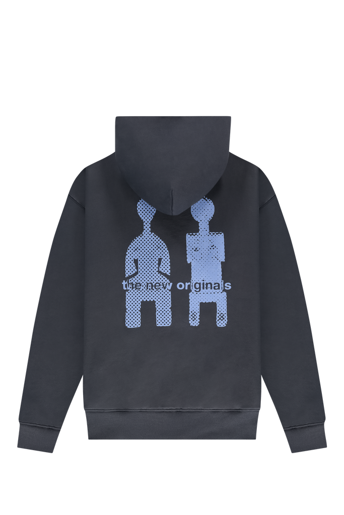 2 Figures Zip Up Hoodie Black Oyster