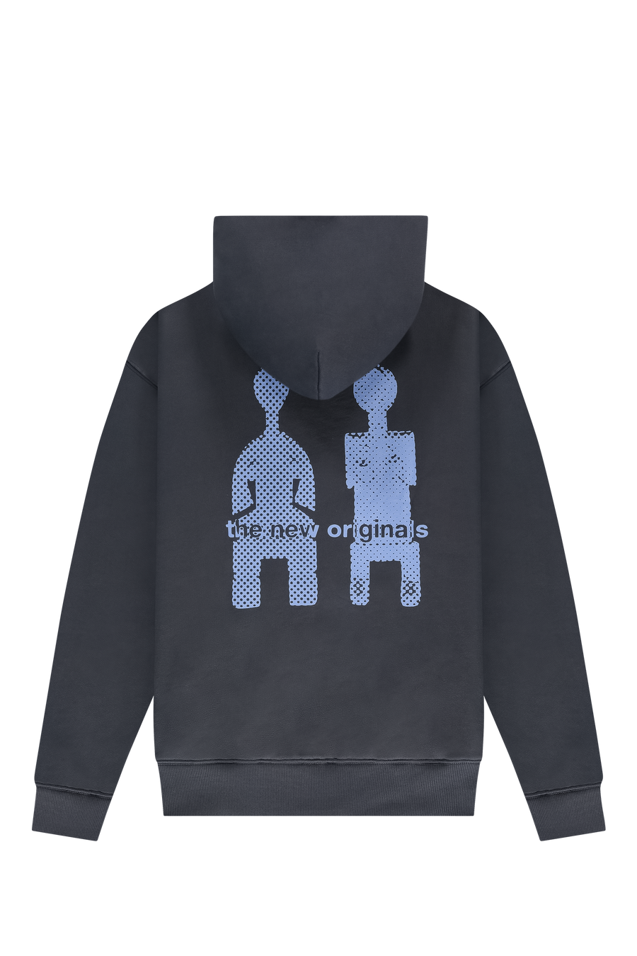 2 Figures Zip Up Hoodie Black Oyster Back-2