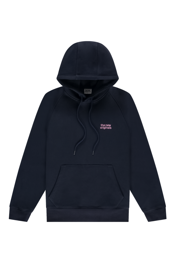 Catna Hoodie Navy Blue/Pink