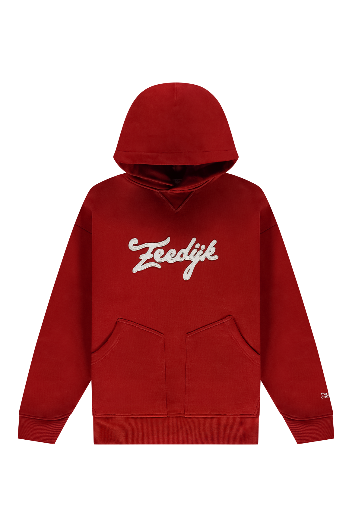 Zeedijk Double Pocket Hoodie | Barbados Cherry