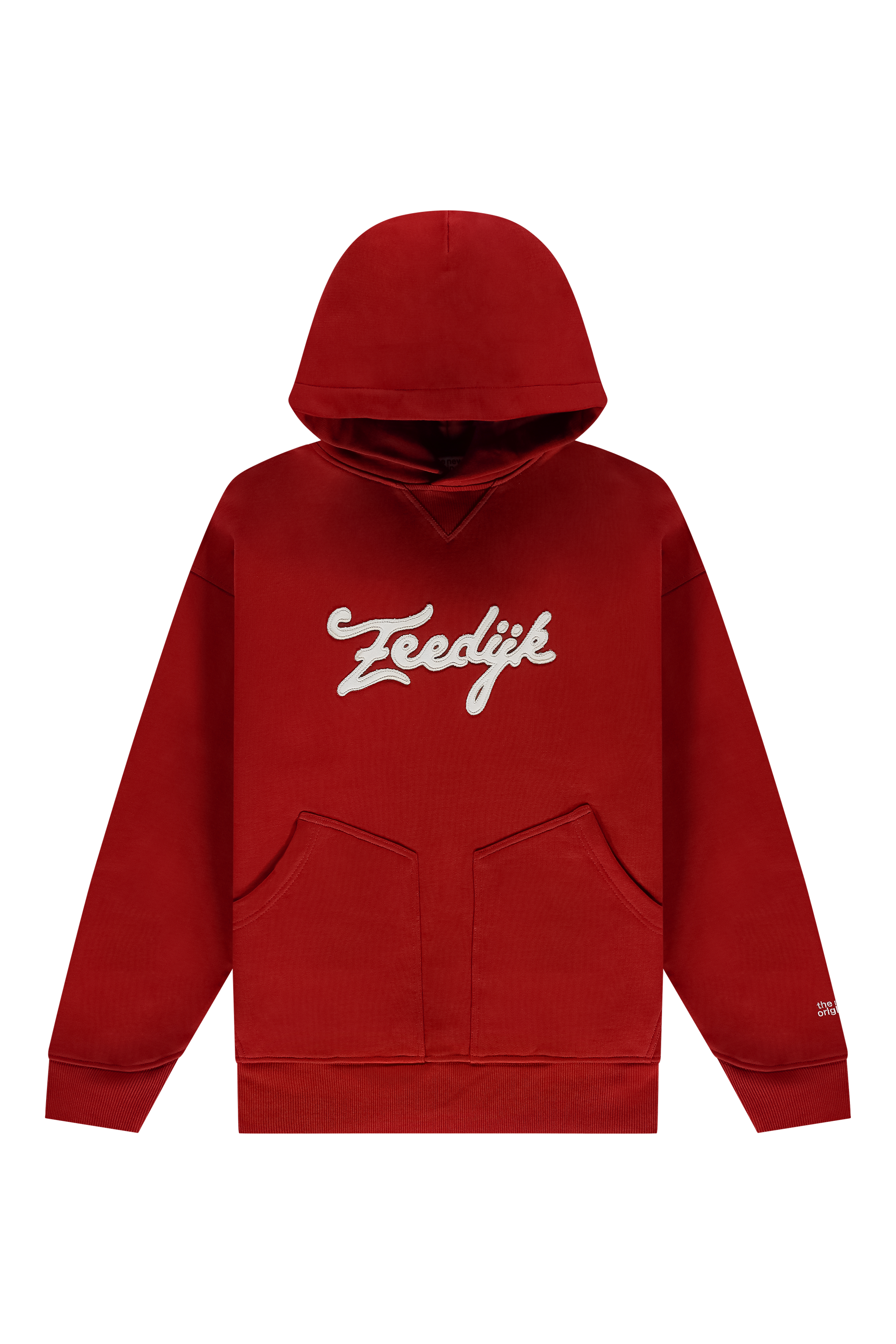 Zeedijk Double Pocket Hoodie Barbados Cherry
