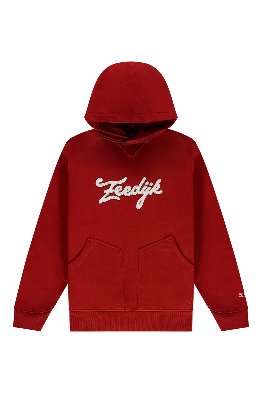 Zeedijk Double Pocket Hoodie Barbados Cherry
