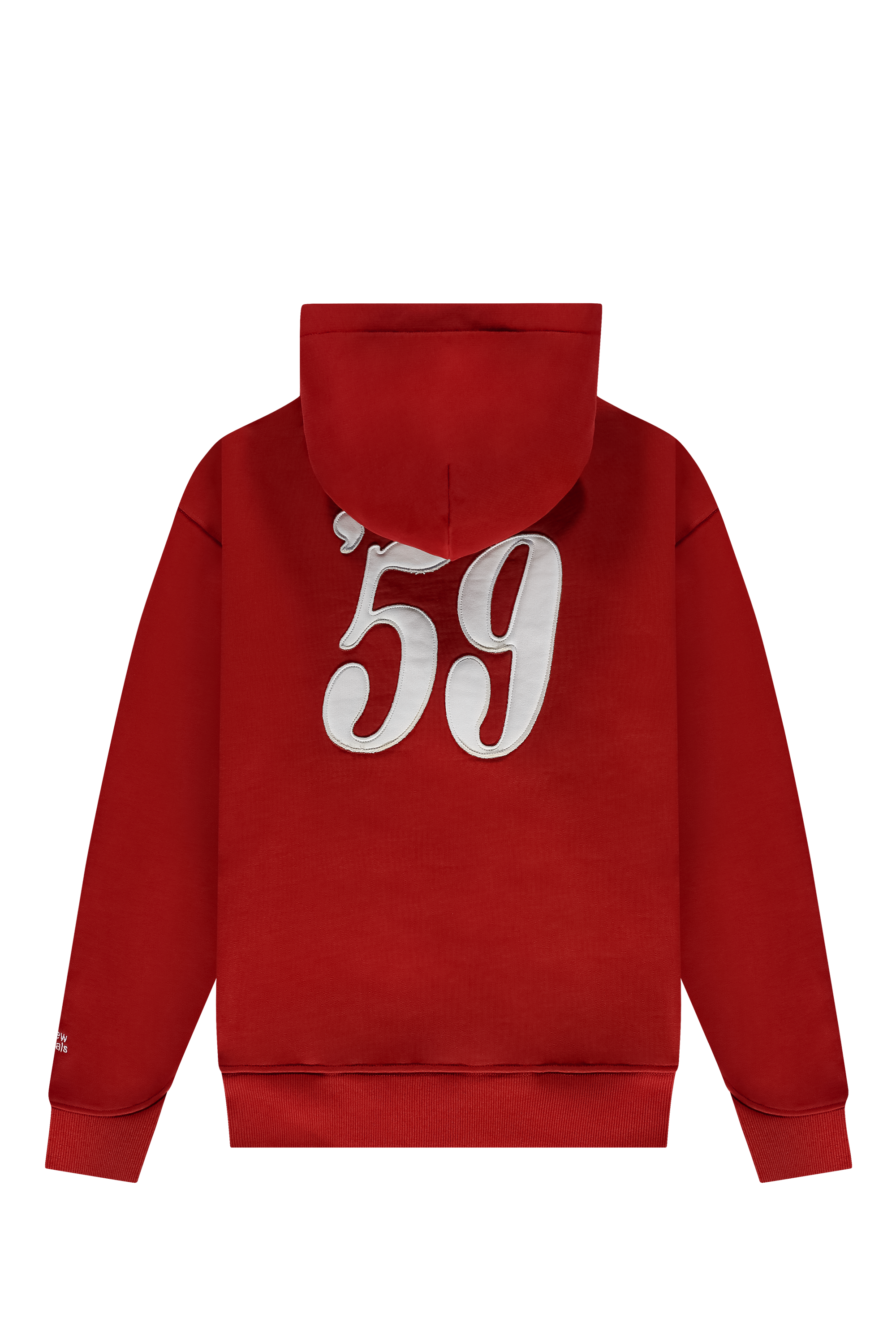 Zeedijk Double Pocket Hoodie Barbados Cherry