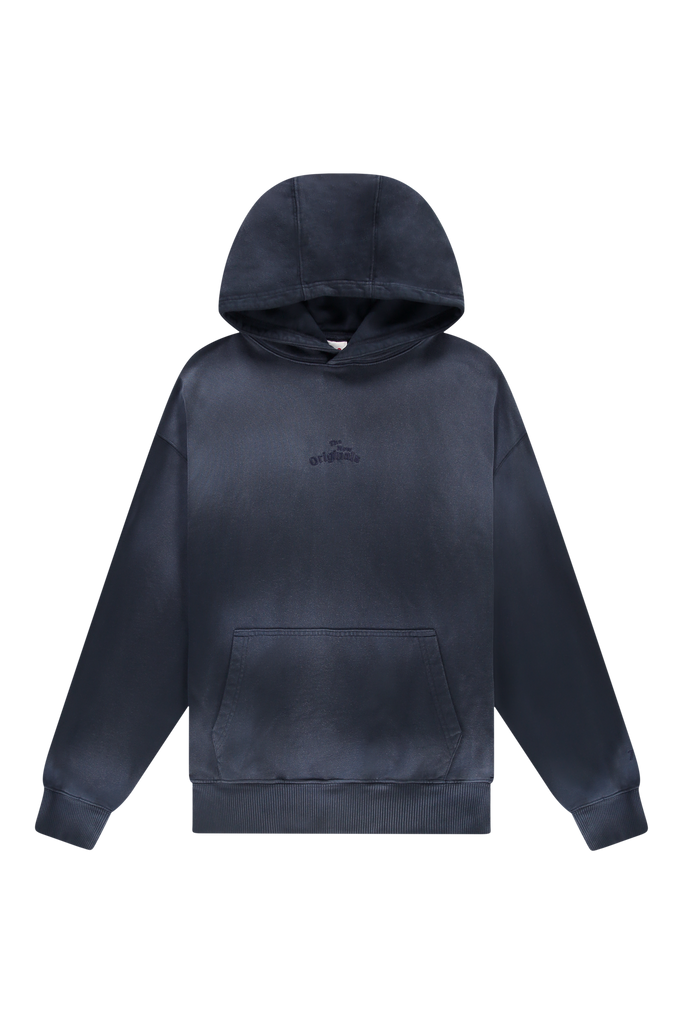 Workman Vintage Hoodie Stock Navy