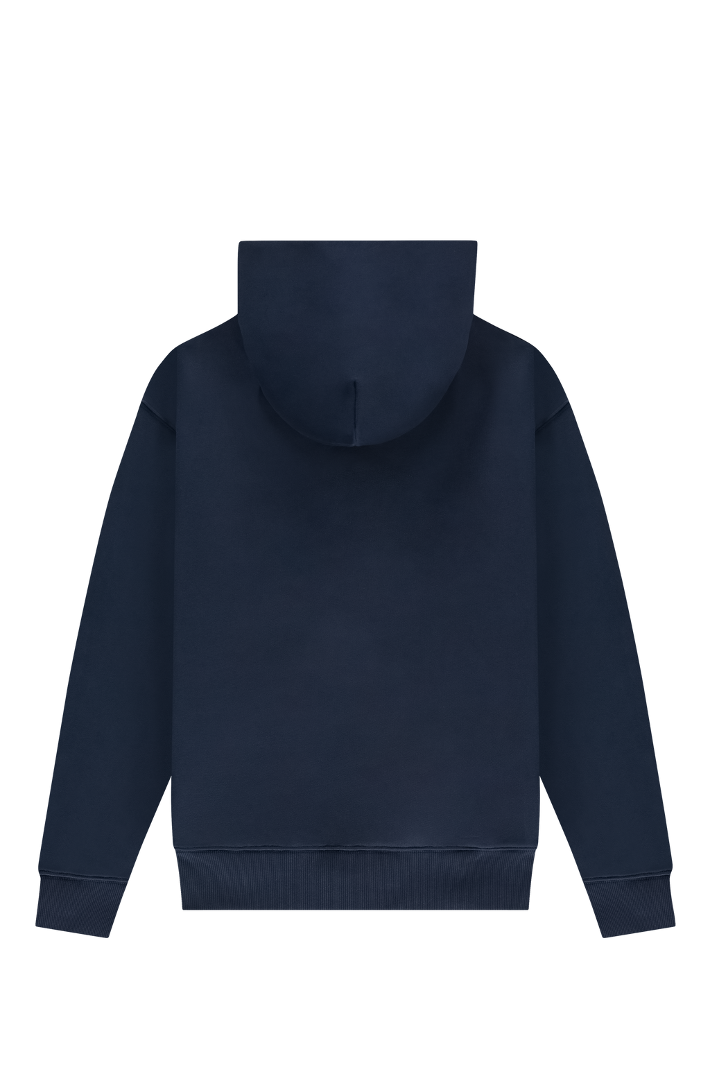 Big Logo Zip Up Hoodie Navy Blue / Pink