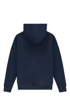 Big Logo Zip Up Hoodie Navy Blue / Pink