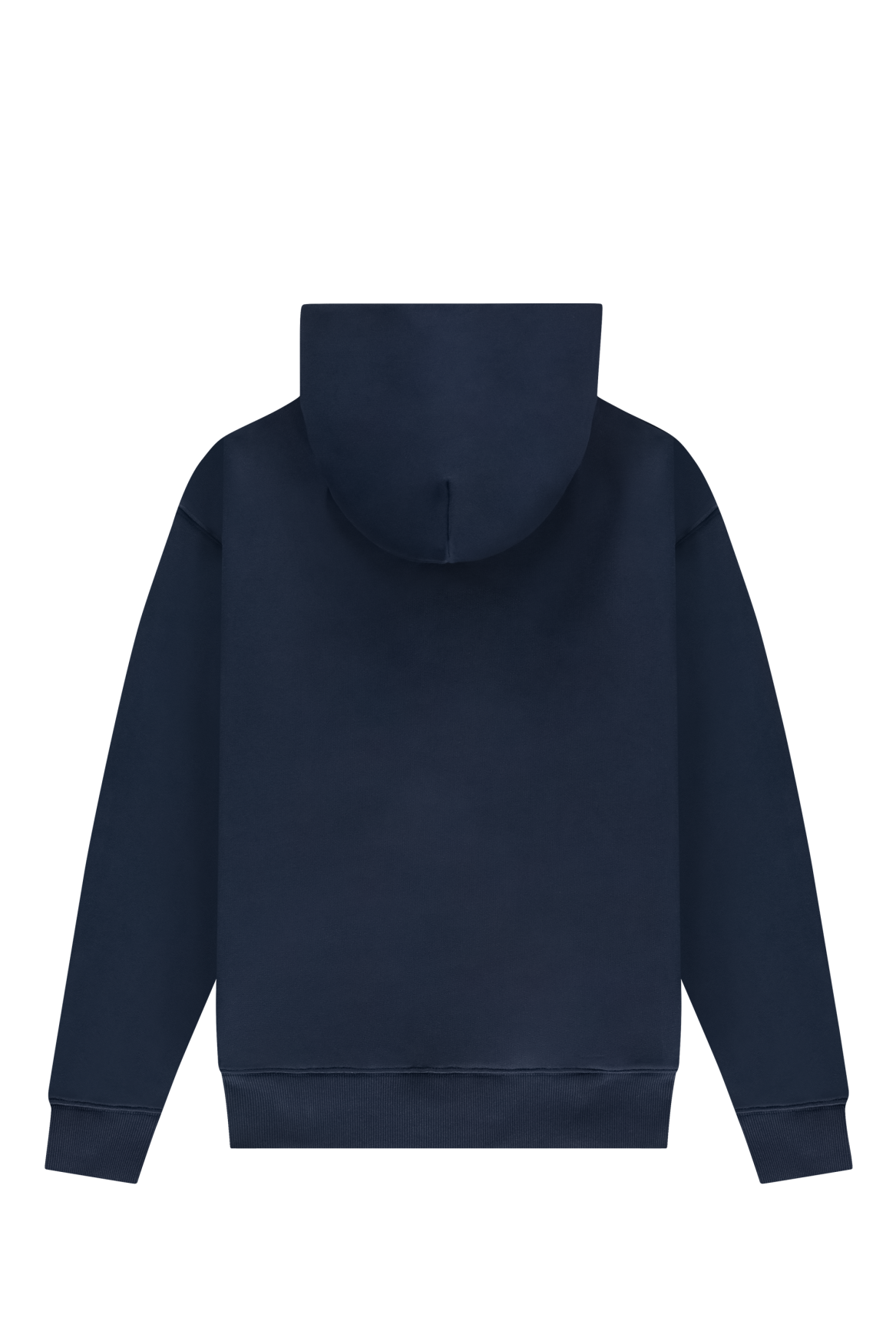 Big Logo Zip Up Hoodie | Navy Blue / Pink