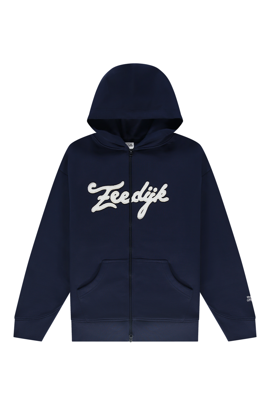 Zeedijk Zip Up Hoodie Patriot Blue