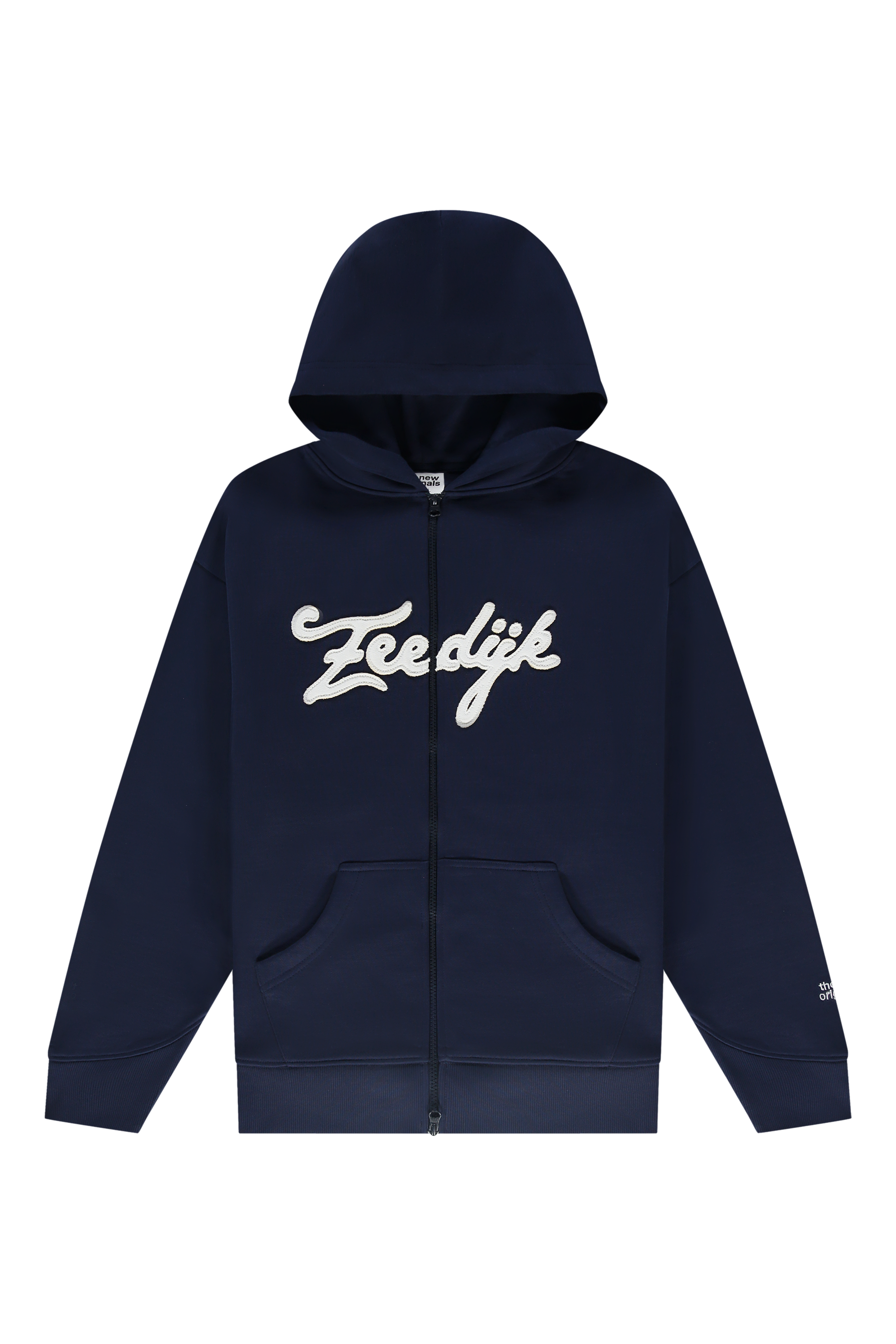 Zeedijk Zip Up Hoodie Patriot Blue
