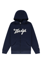 Zeedijk Zip Up Hoodie | Patriot Blue