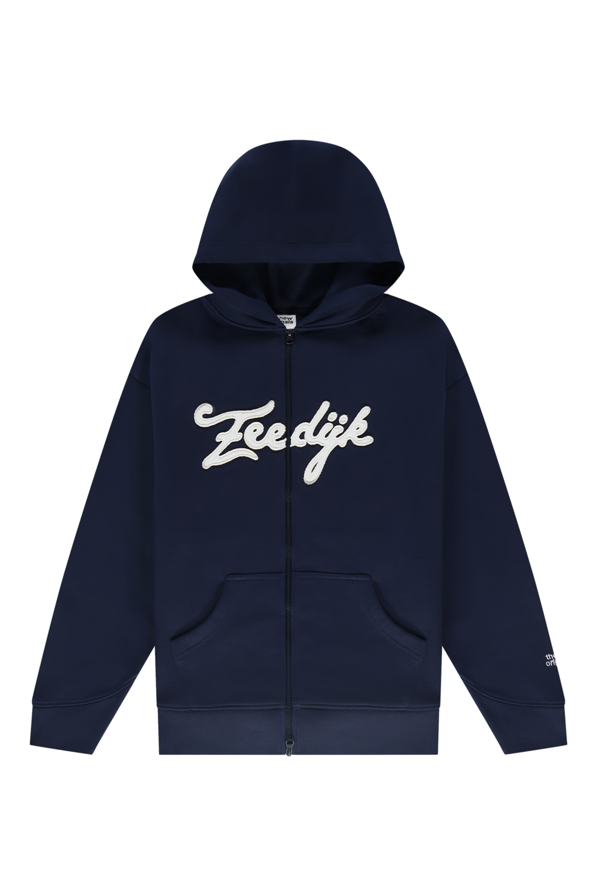 Zeedijk Zip Up Hoodie | Patriot Blue