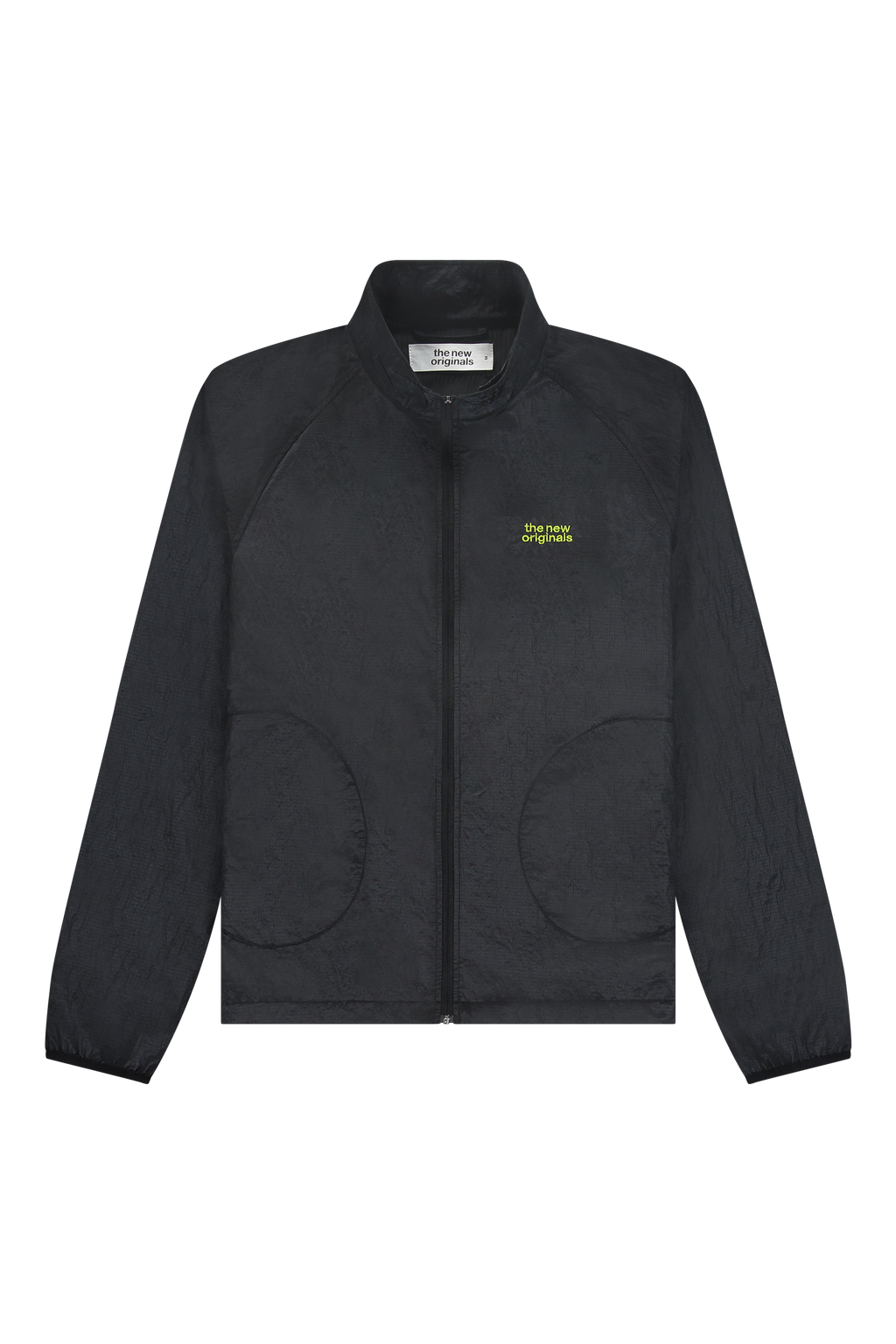 Light See-Through Jacket Black
