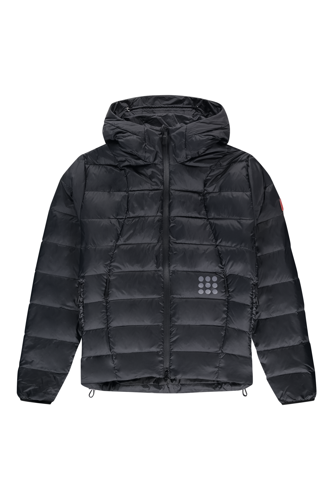 9-Dots Engine Light Down Jacket | Black