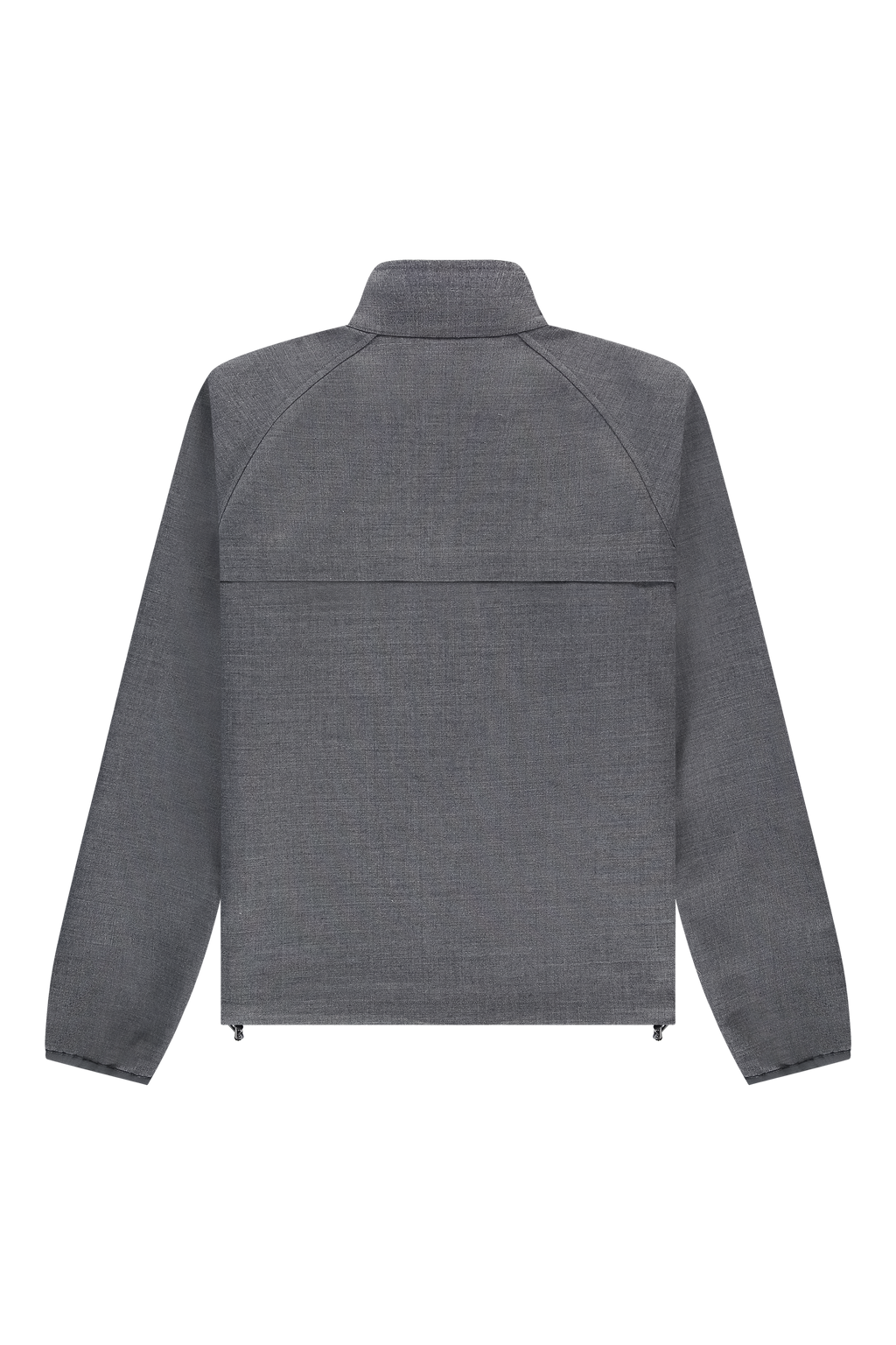 Emblem Tech Jacket Light Grey Back -2