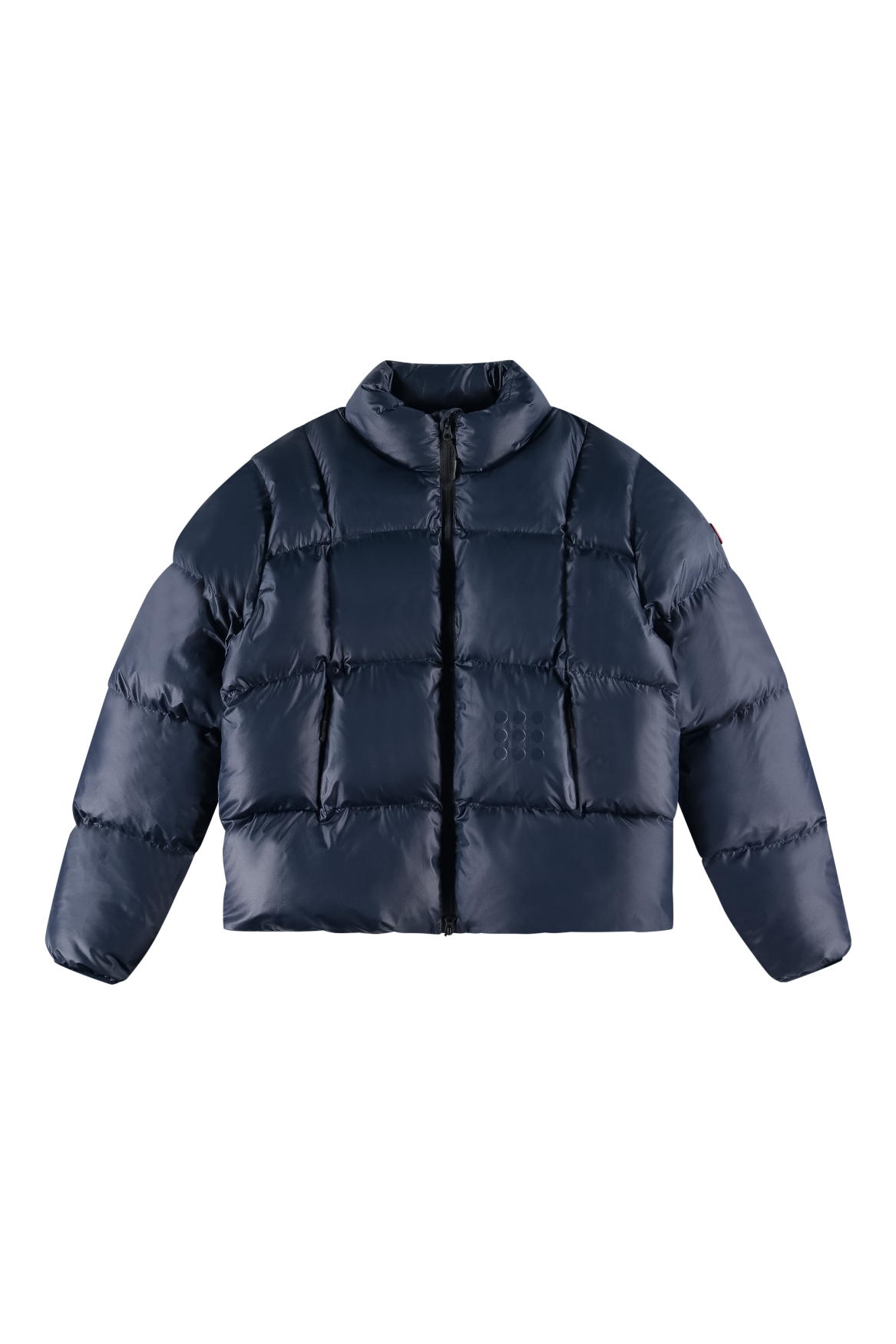 9-Dots Curve Puffer Navy Blue | Navy