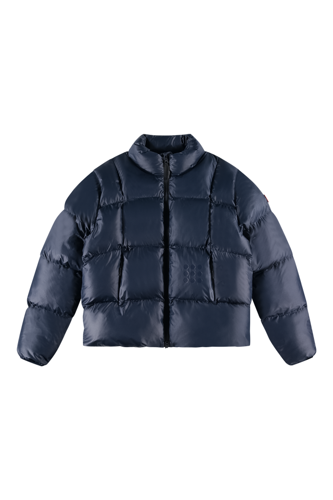 9-Dots Curve Puffer Navy Blue