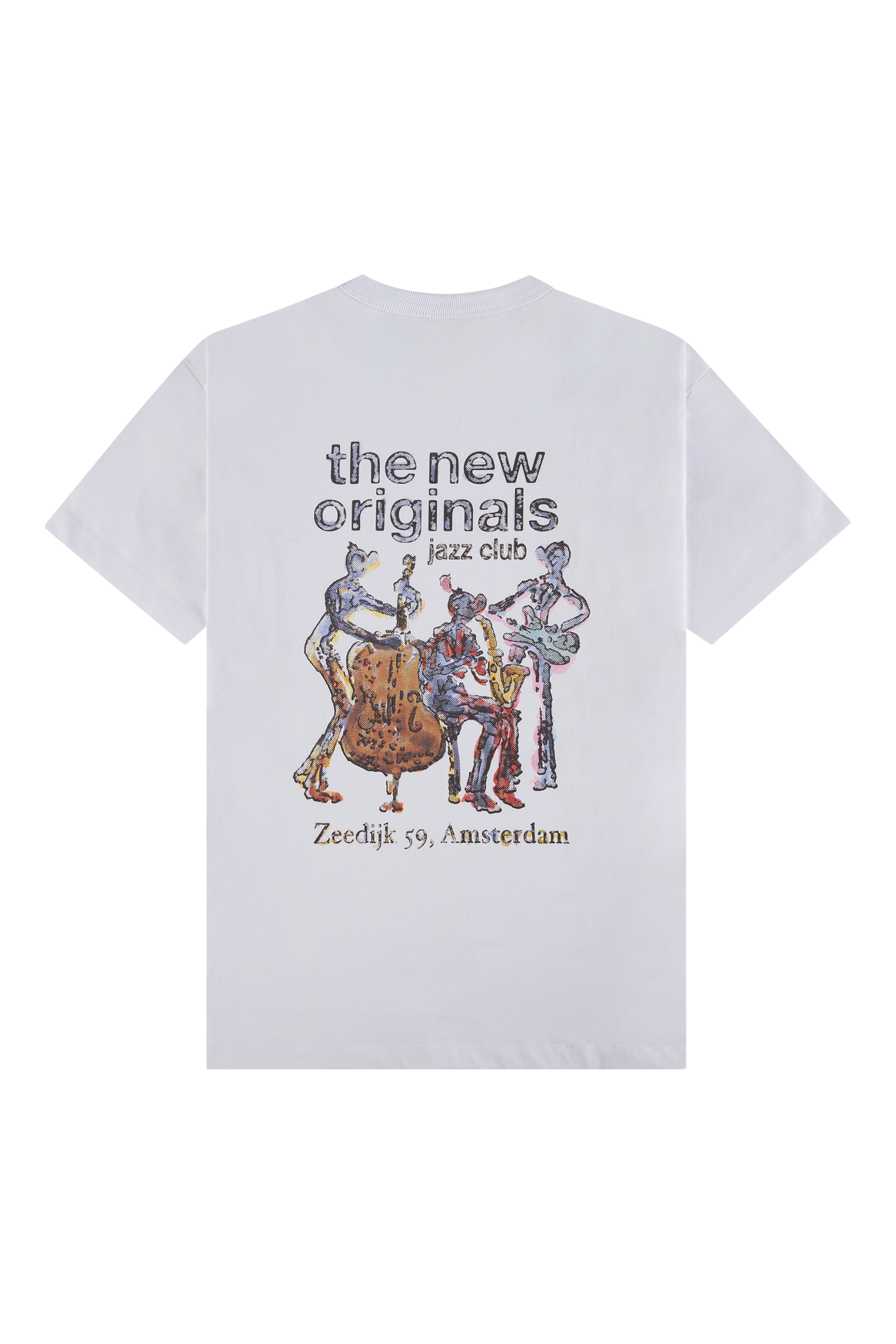Jazz Club Tee | White