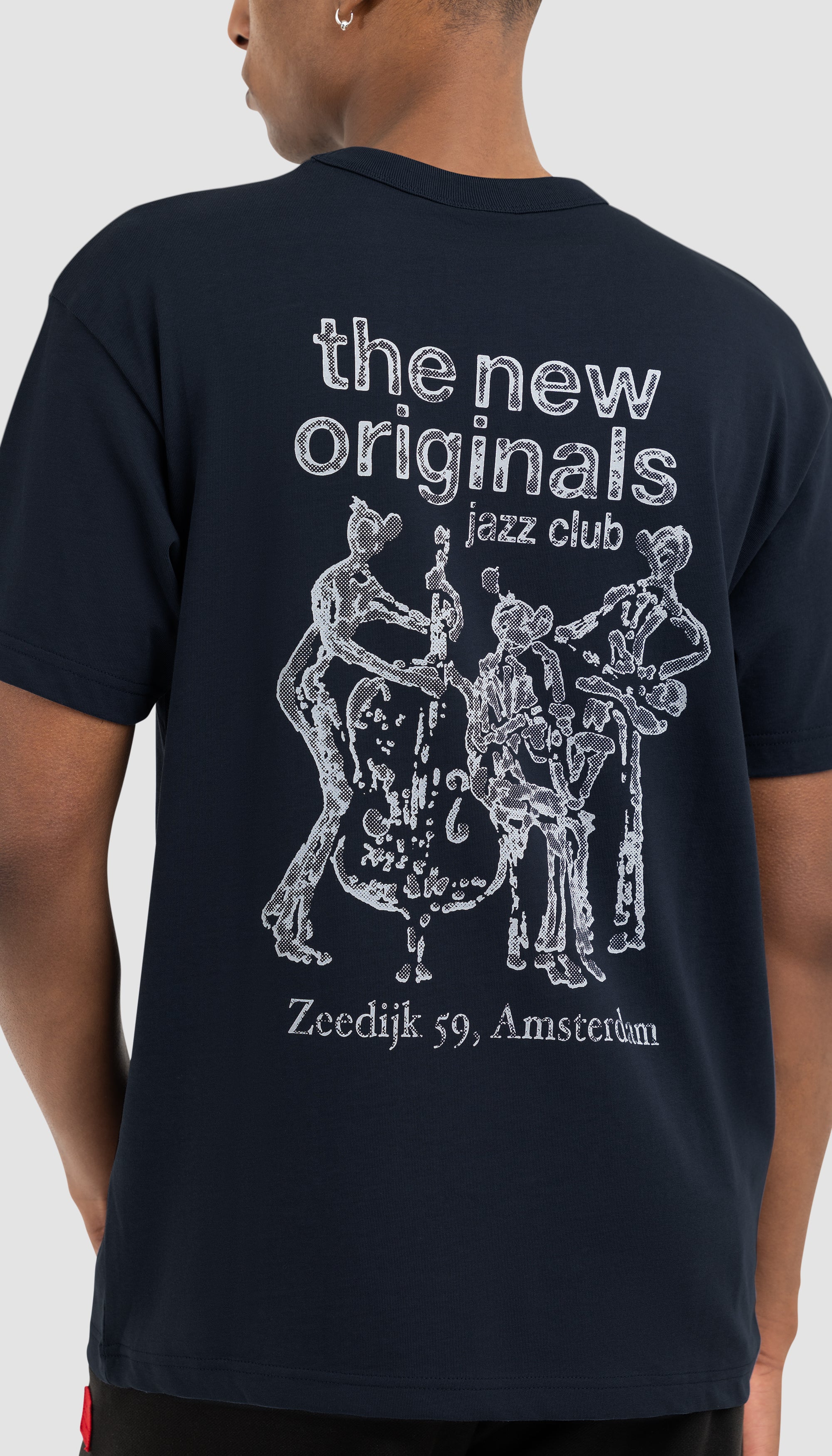 Jazz Club Tee Navy Blue