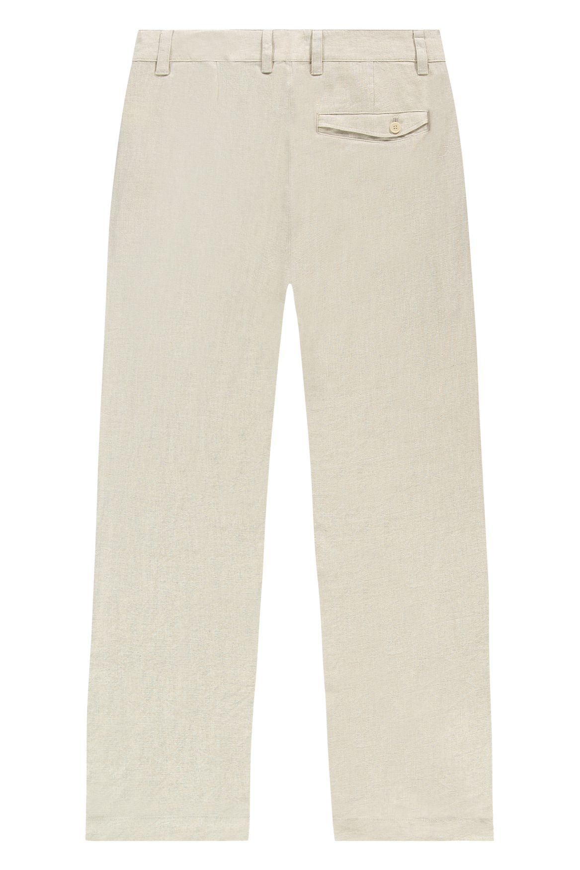Seamless Linen Trousers | Bone White