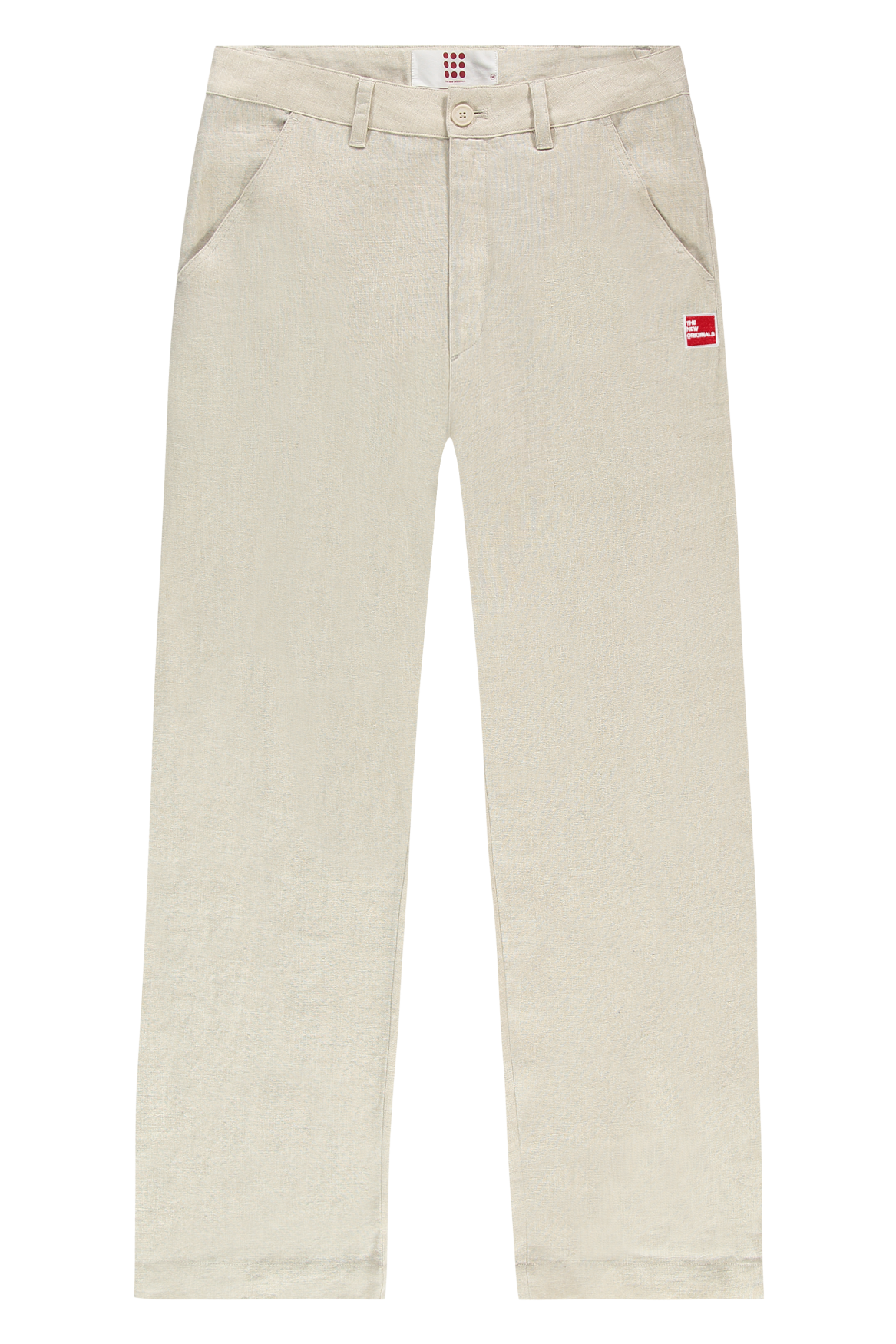 Seamless Linen Trousers | Bone White