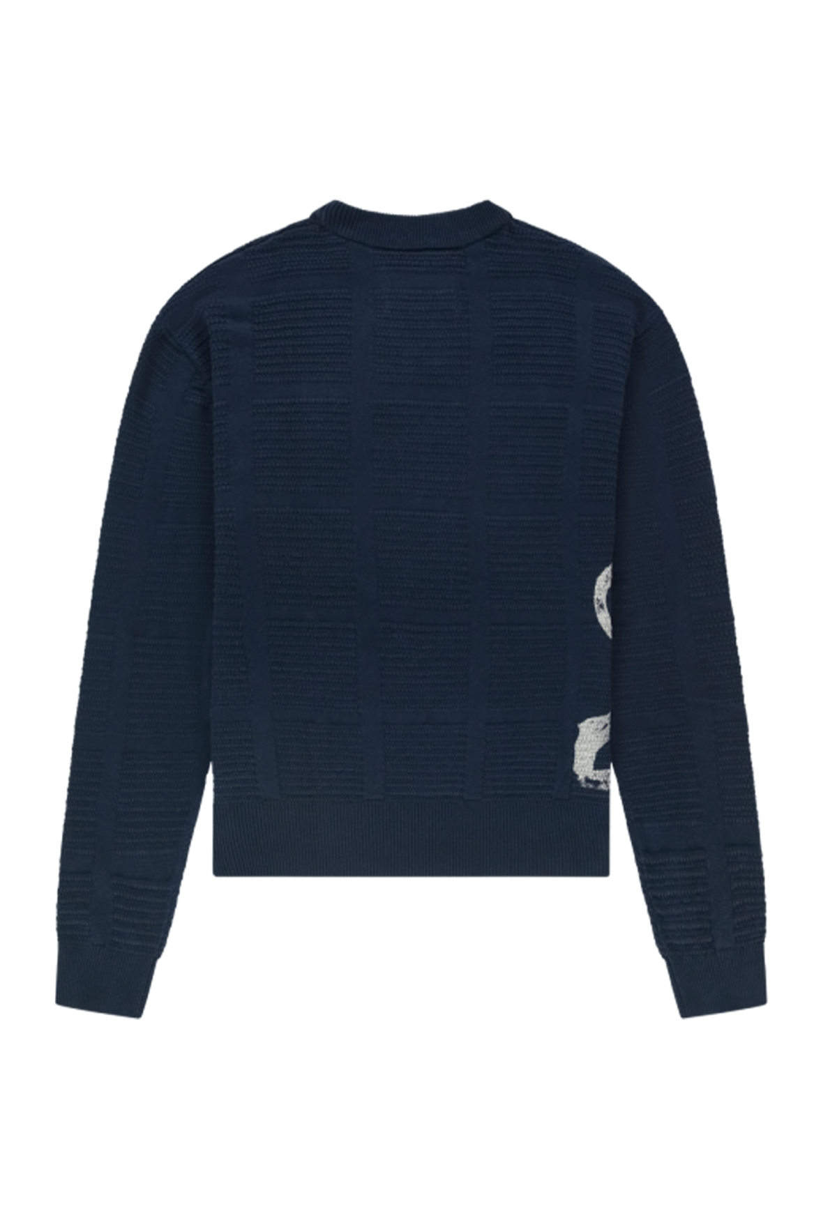 Lion Knit Crewneck | Navy