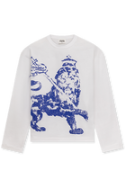 Lion Longsleeve | White