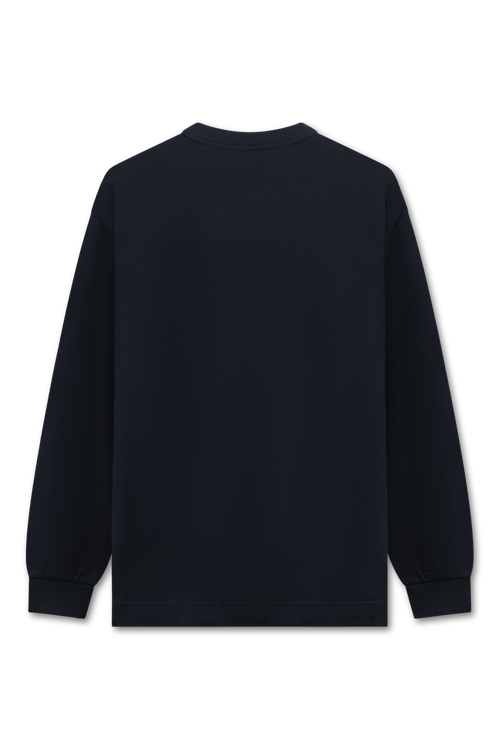 Big Logo Longsleeve | Navy Blue / Pink