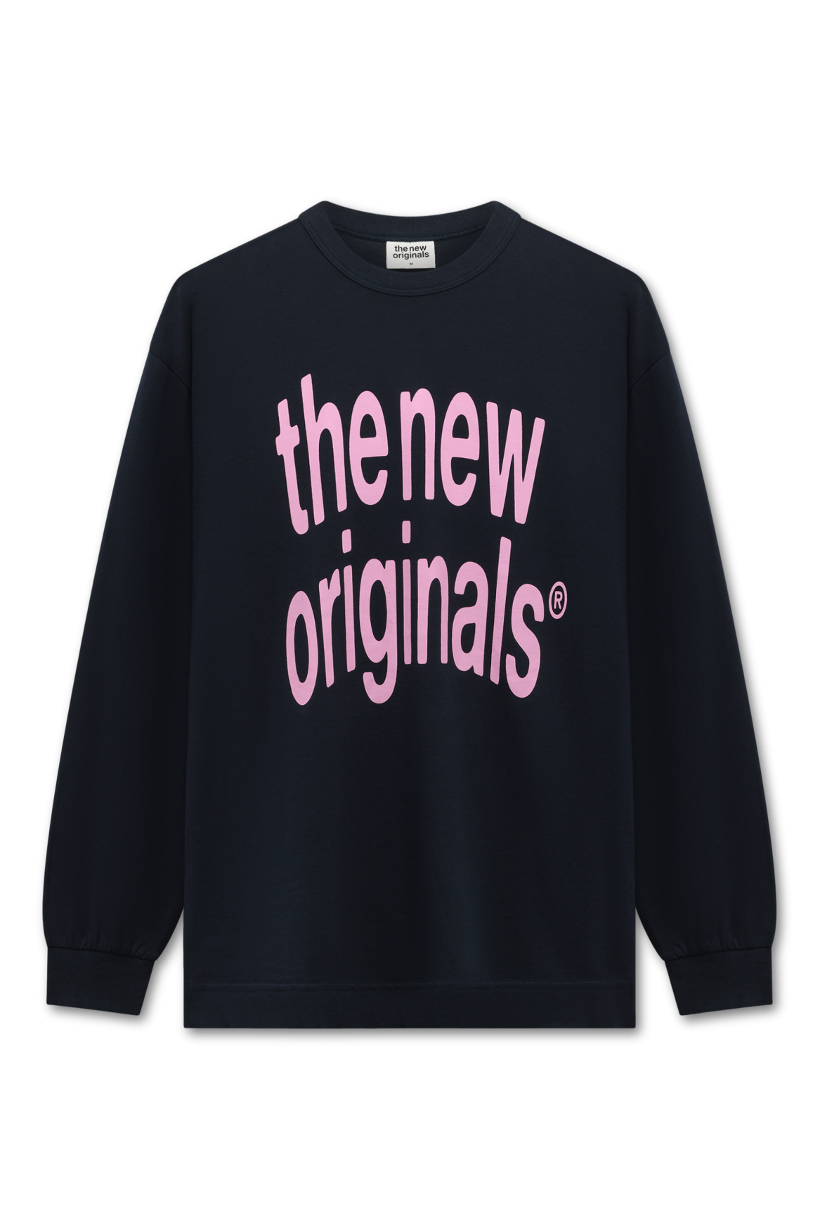 Big Logo Longsleeve | Navy Blue / Pink