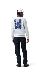 Mask Crewneck Light Grey Melange | Light Grey melange