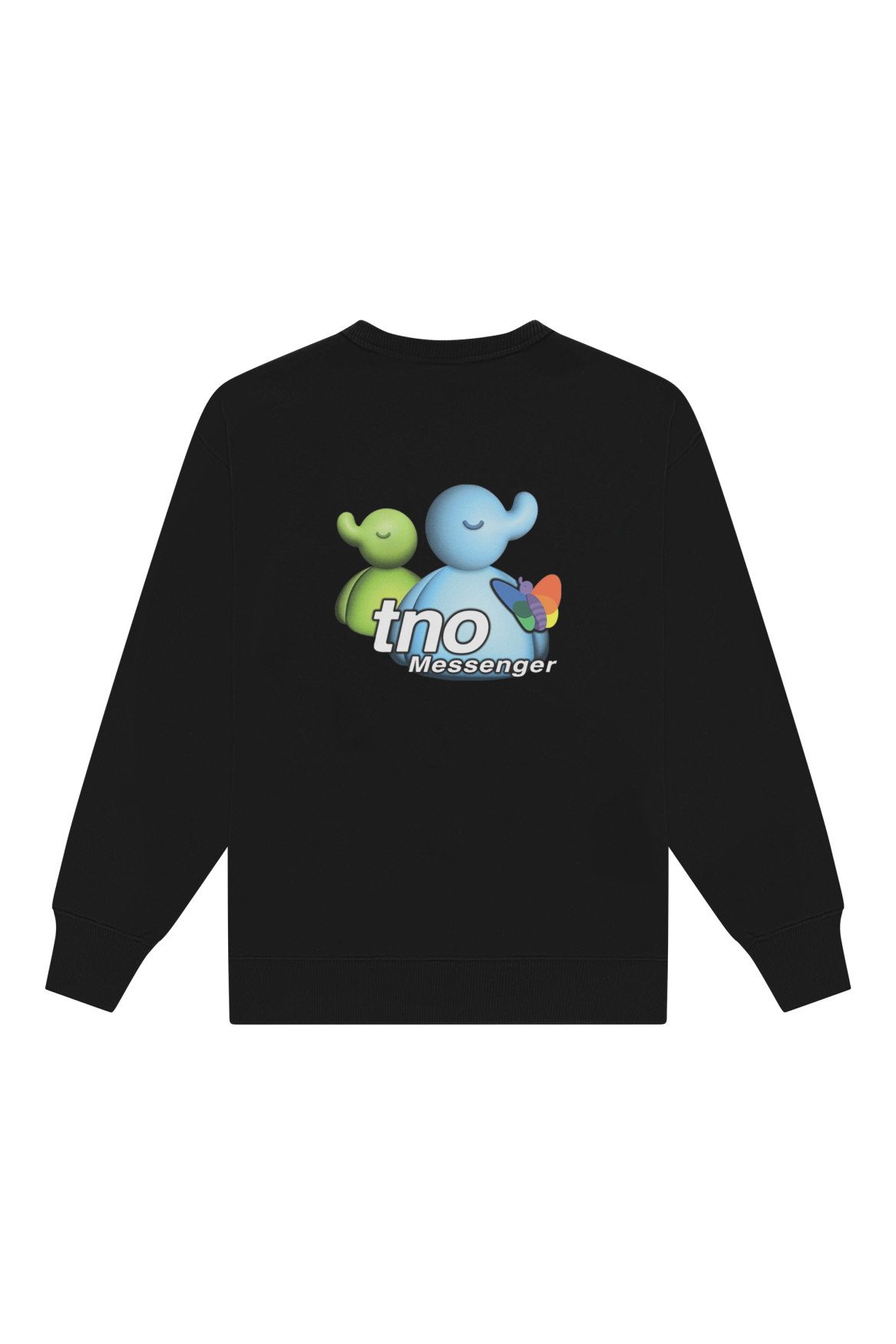 TNO Messenger Crewneck Black | Black