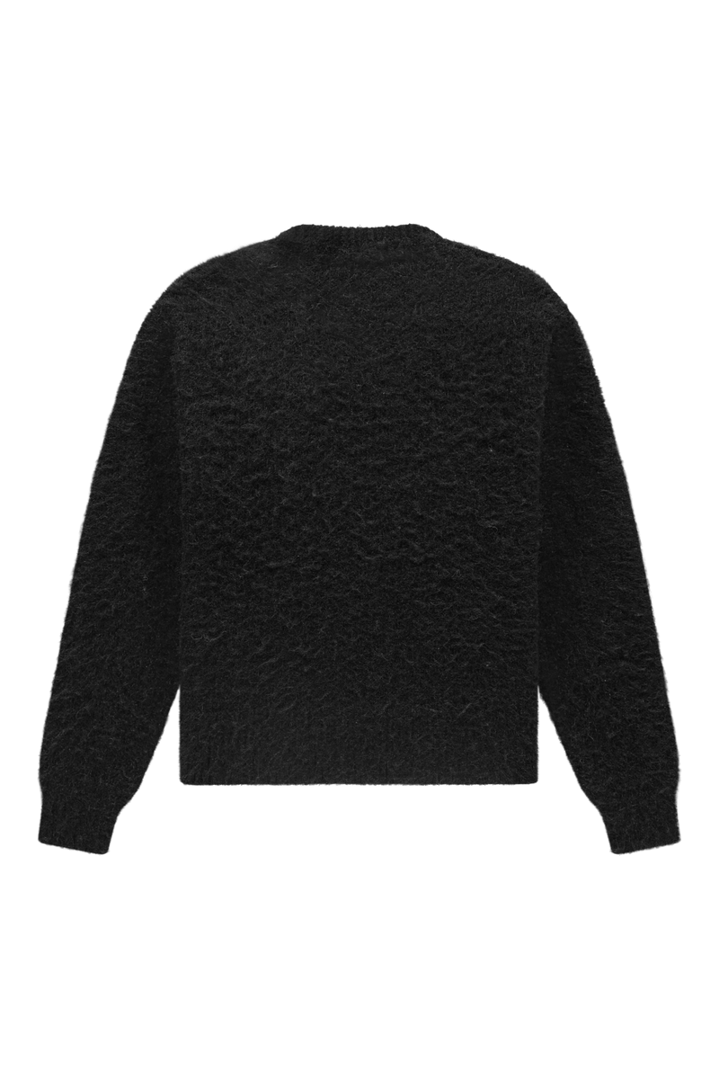 Mohair Crewneck Black | Black