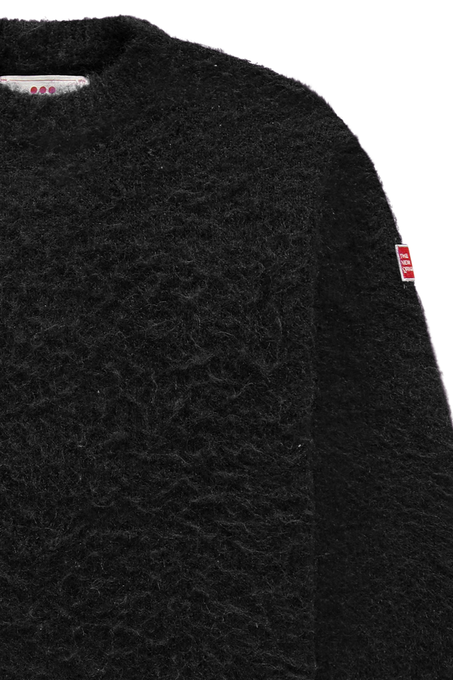 Mohair Crewneck Black