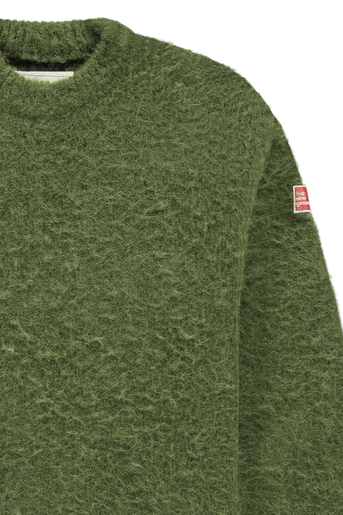 Mohair Crewneck Calla Green | Calla Green