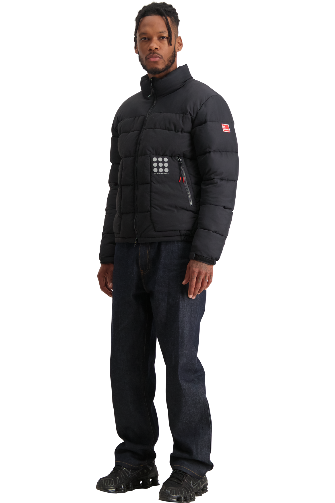 Cloud 9-Dots Down Jacket Black Primaloft | Black