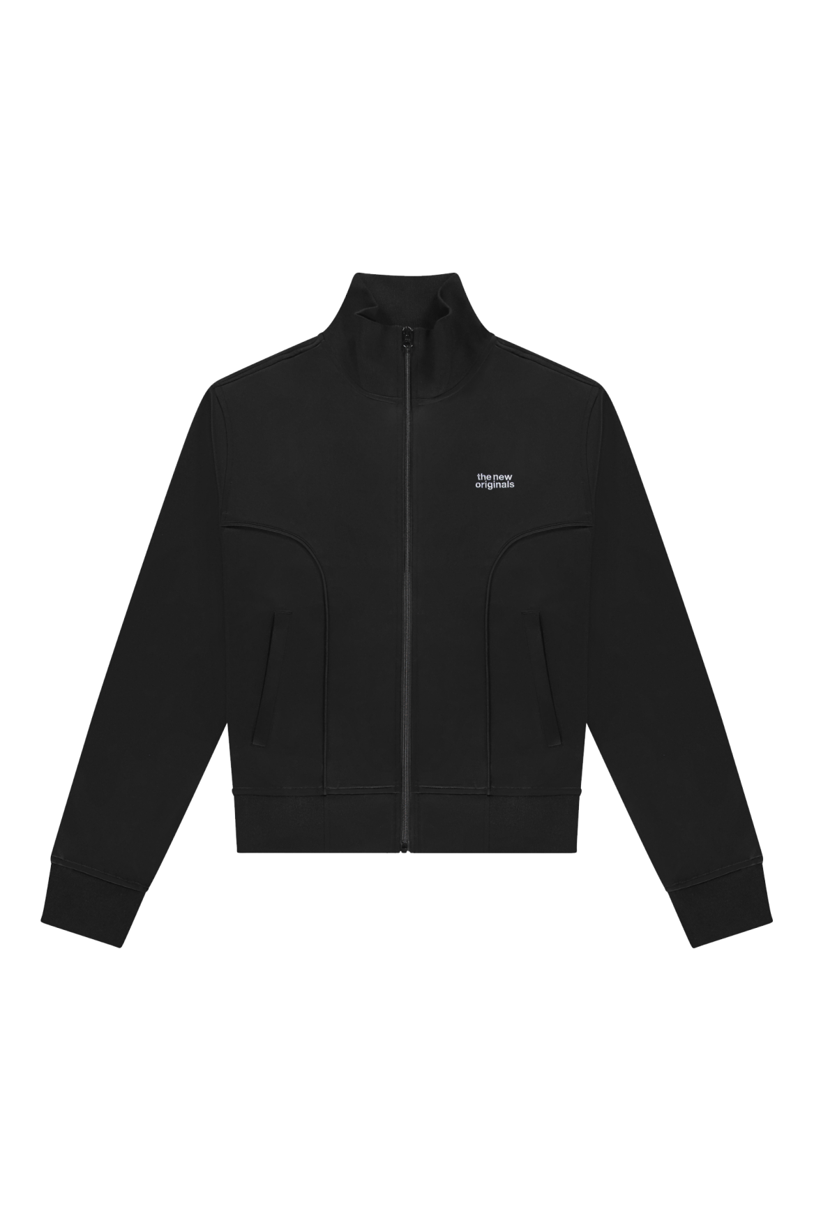Emblem Track Jacket | Black