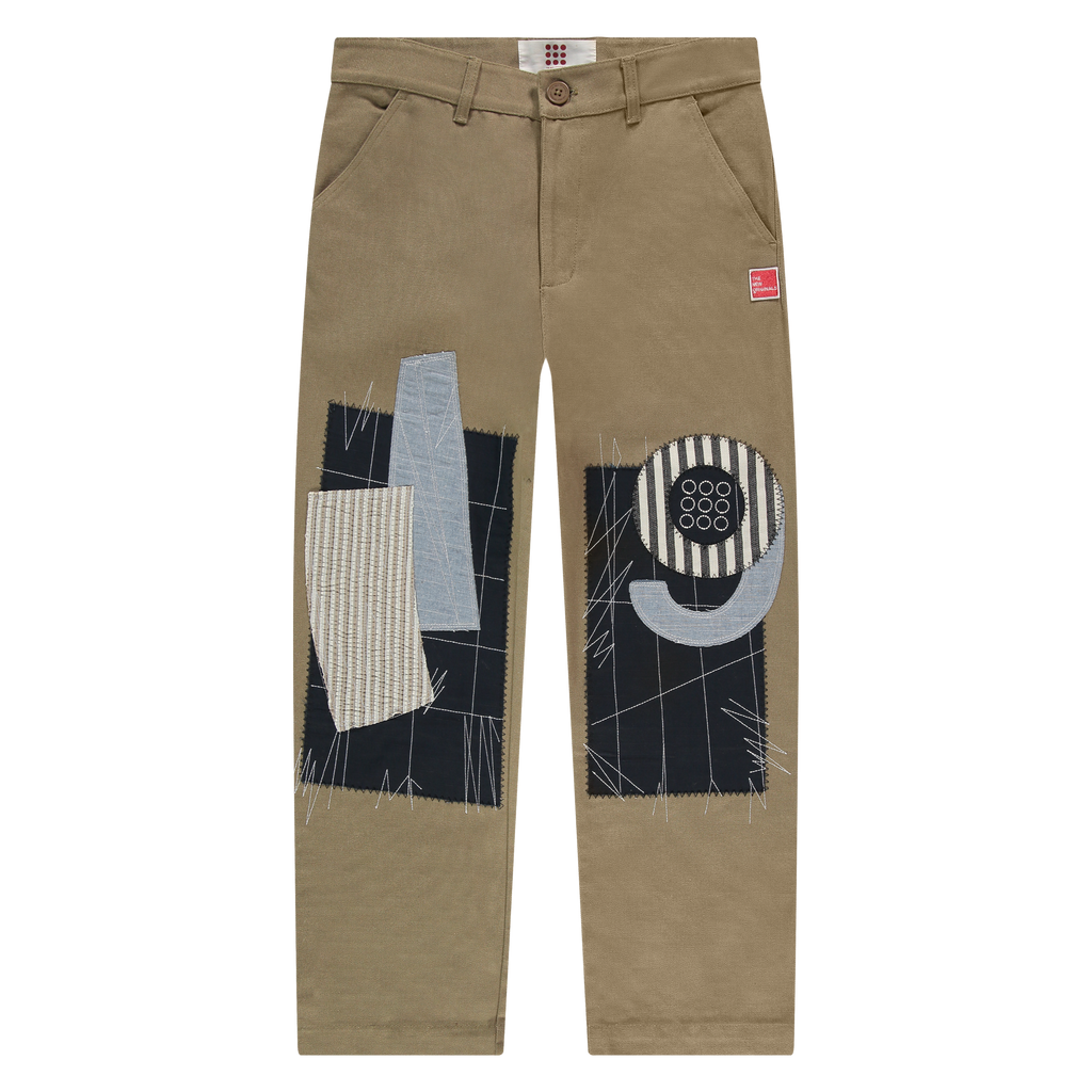 Patchwork Trousers Desert Palm