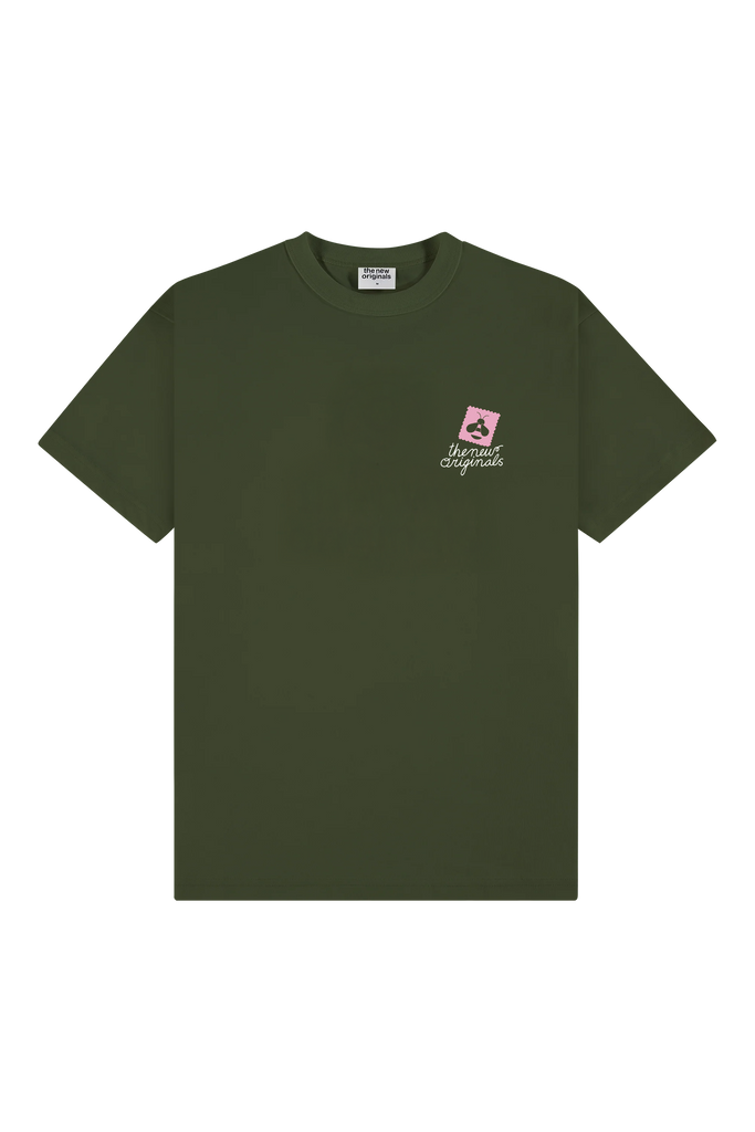 Postal Bee Tee Golden Moss