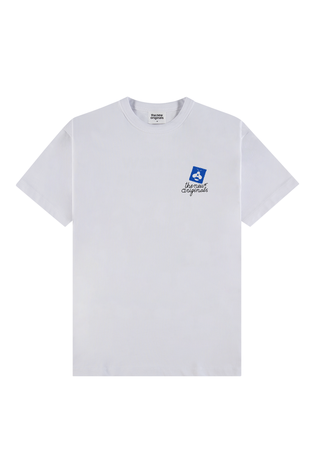 Postal Bee Tee White-Front -1