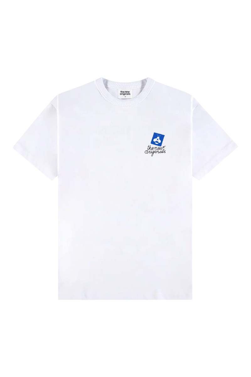 Postal Bee Tee | White