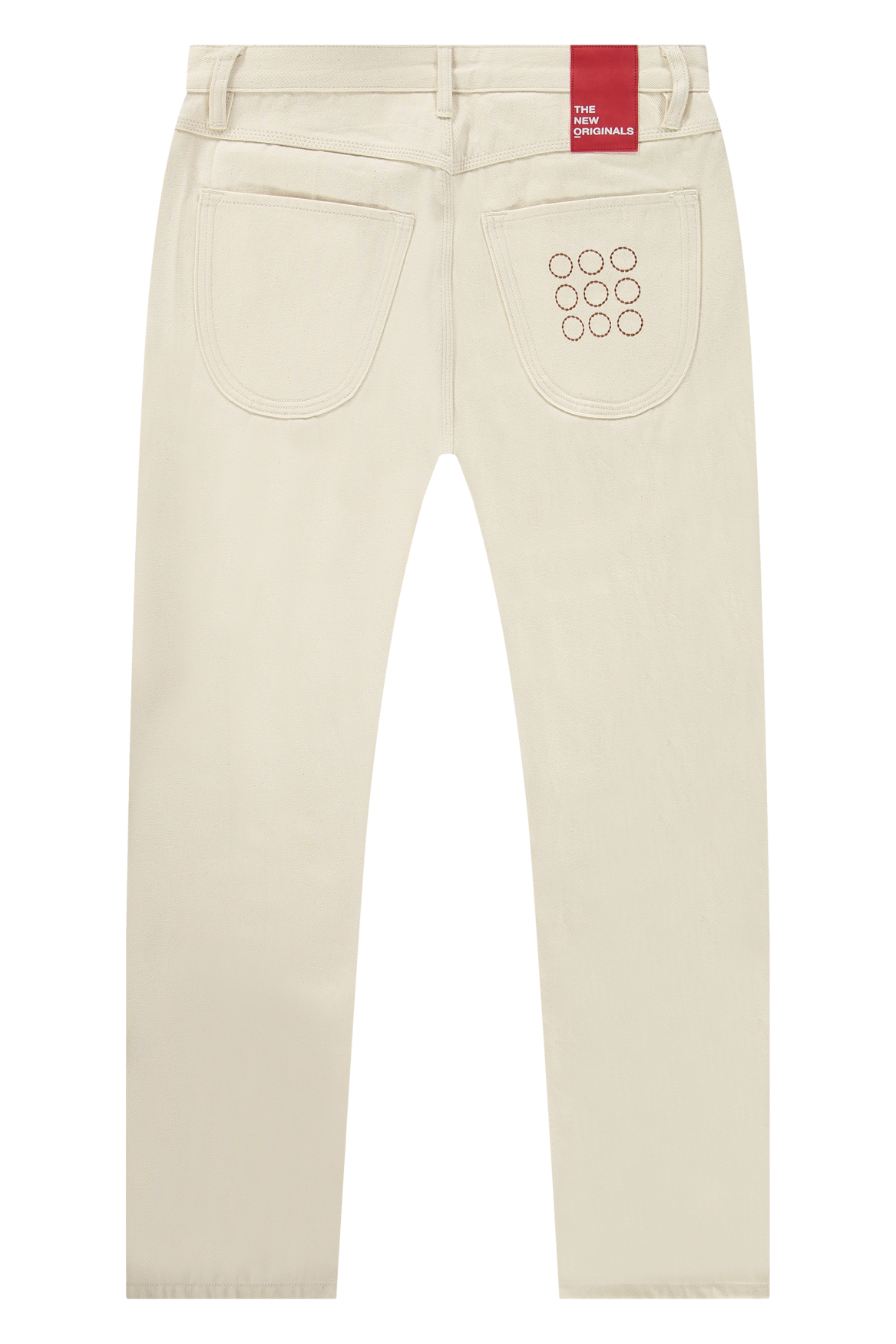 9-Dots Relaxed Jeans White Alyssum | White Alyssum