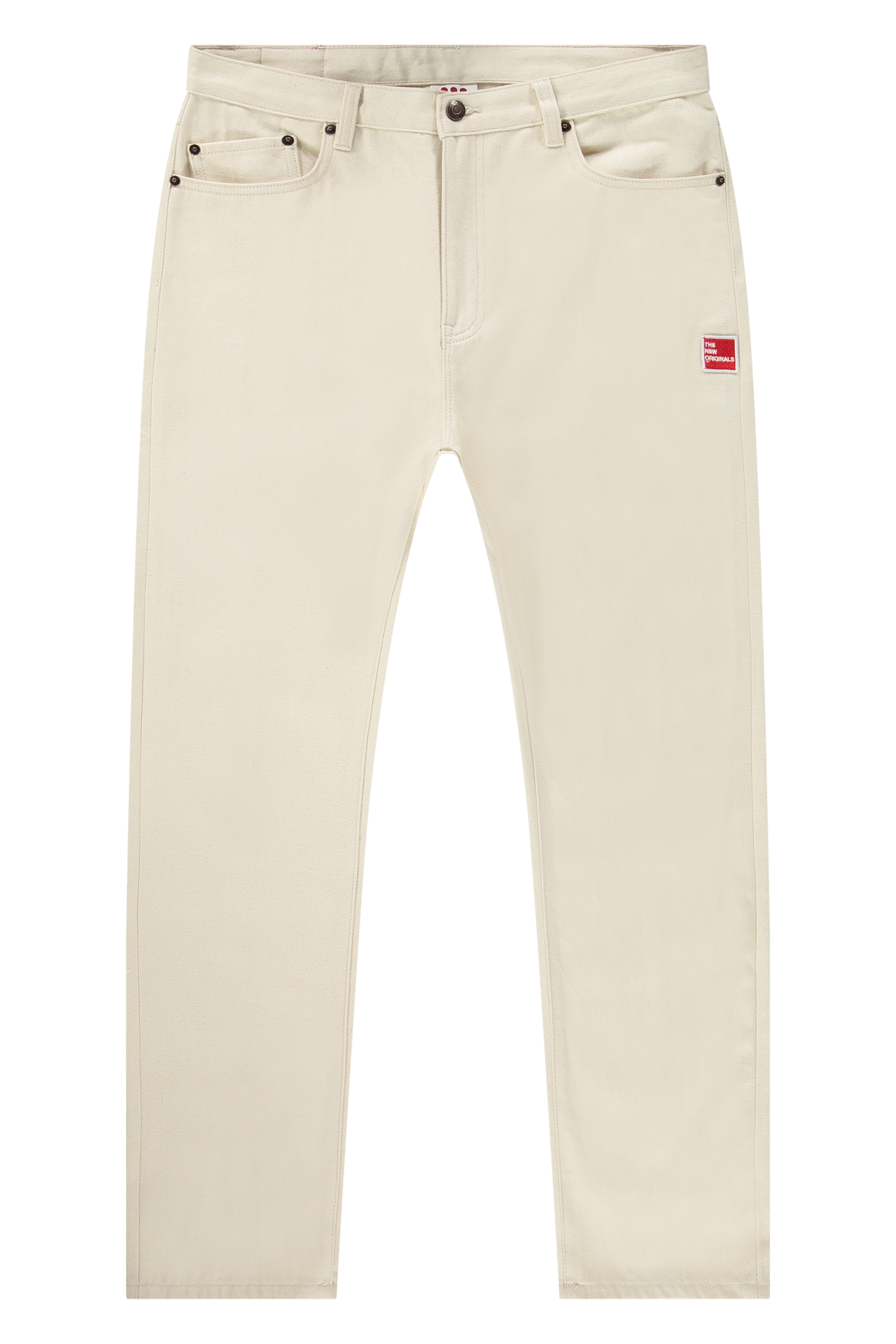 9-Dots Relaxed Jeans White Alyssum | White Alyssum