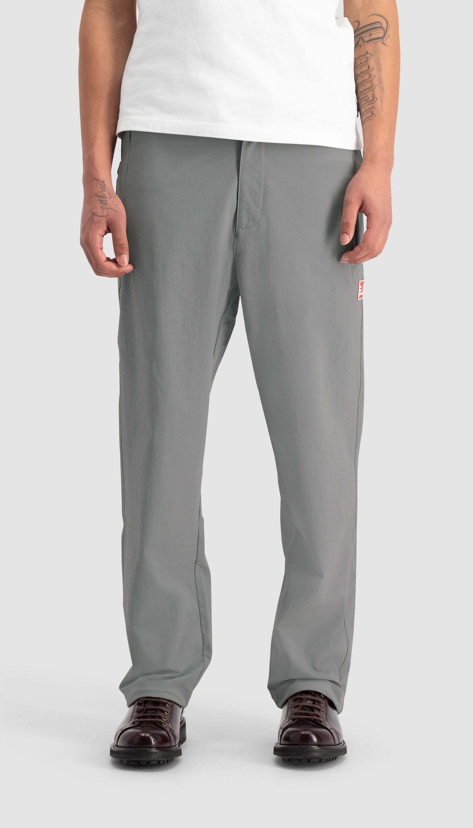 9-Dots Relaxed Tech Pants Quarry | Quarry