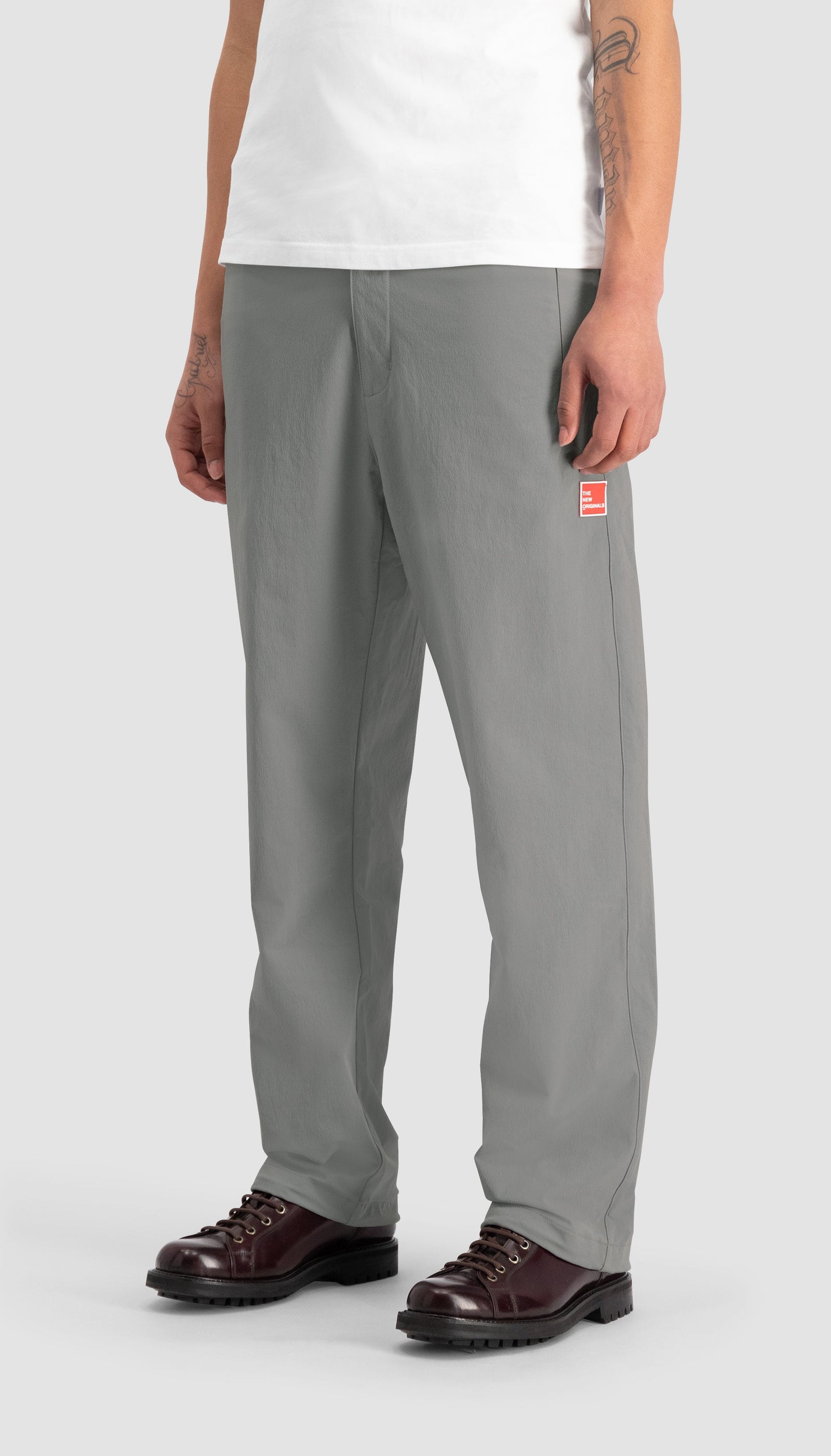 9-Dots Relaxed Tech Pants Quarry | Quarry
