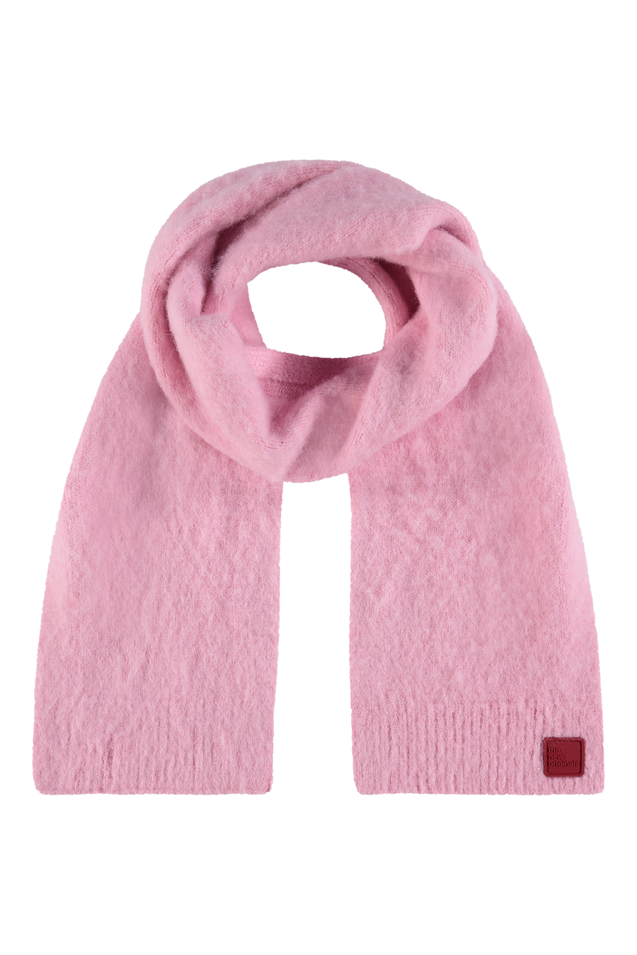 Red Patch Scarf Bonbon