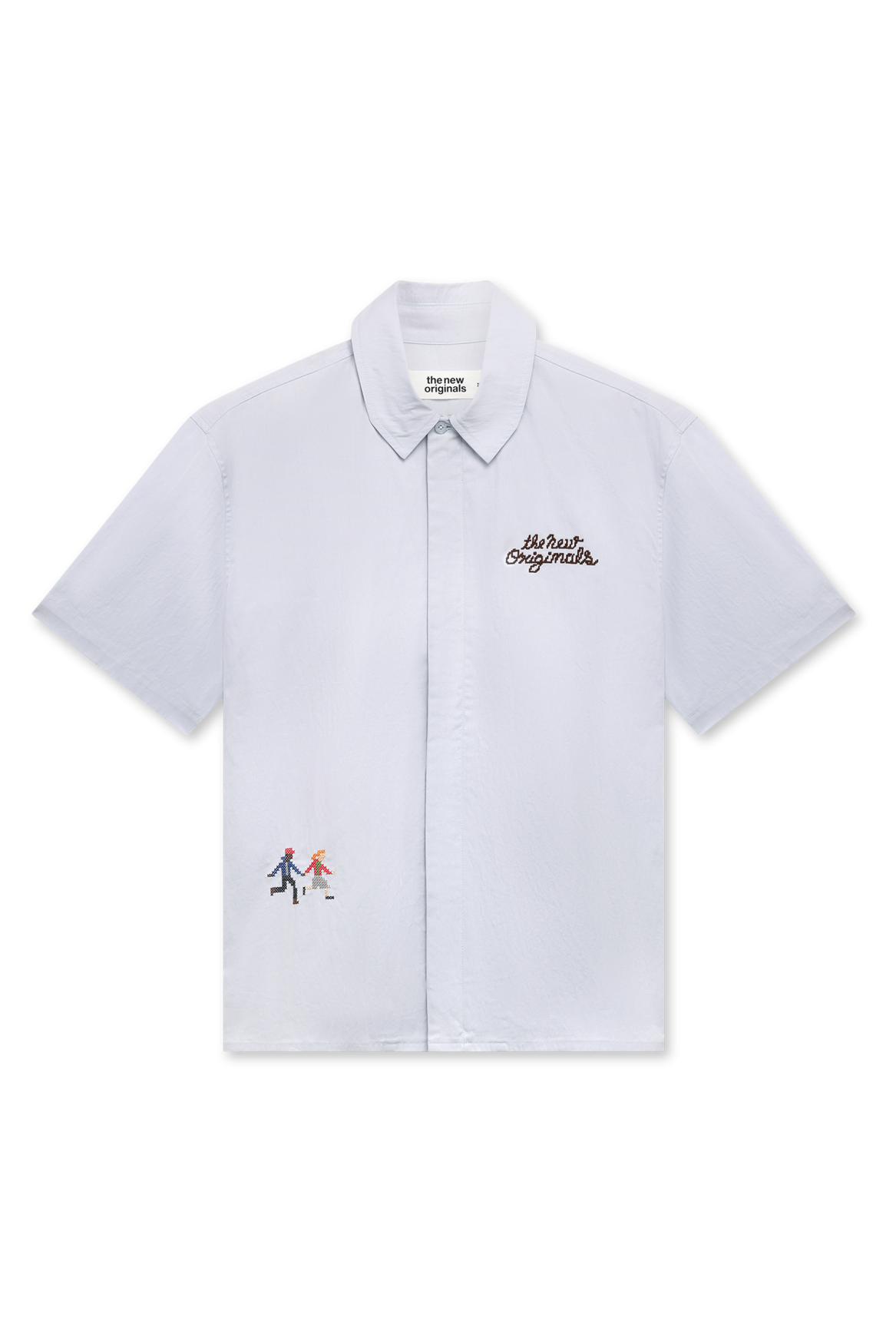 Block Party Shirt | Light Blue